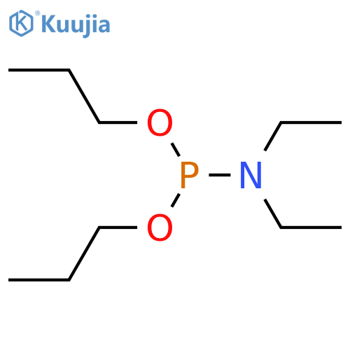 PHOSPHORAMIDOUS ACID, DIETHYL-, DIPROPYL ESTER structure