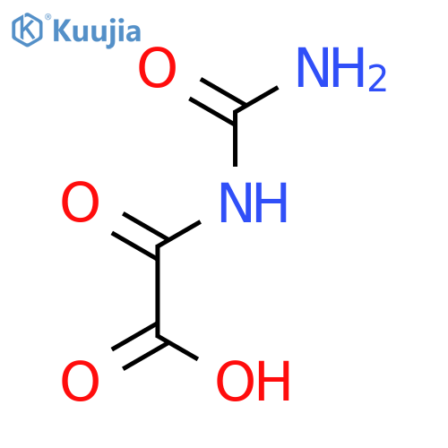 Acetic acid,2-[(aminocarbonyl)amino]-2-oxo- structure