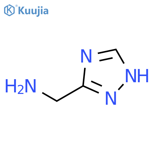 (1H-1,2,4-triazol-5-yl)methanamine structure