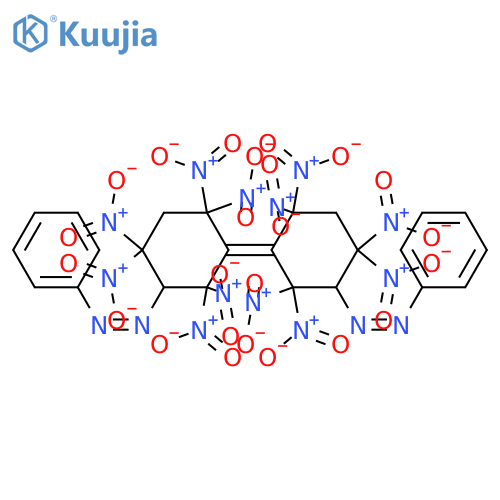 (2,4,6-Trinitrophenyl)-[2,4,6-trinitro-3-[2,4,6-trinitro-3-[(2,4,6-trinitrophenyl)diazenyl]phenyl]phenyl]diazene structure