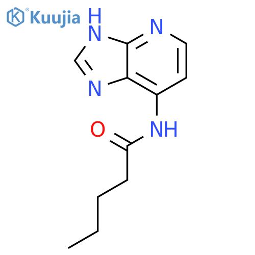 Pentanamide, N-1H-imidazo[4,5-b]pyridin-7-yl- structure