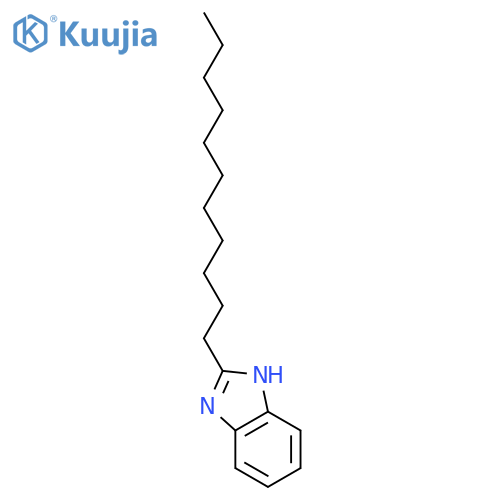 2-undecyl-1H-1,3-benzodiazole structure
