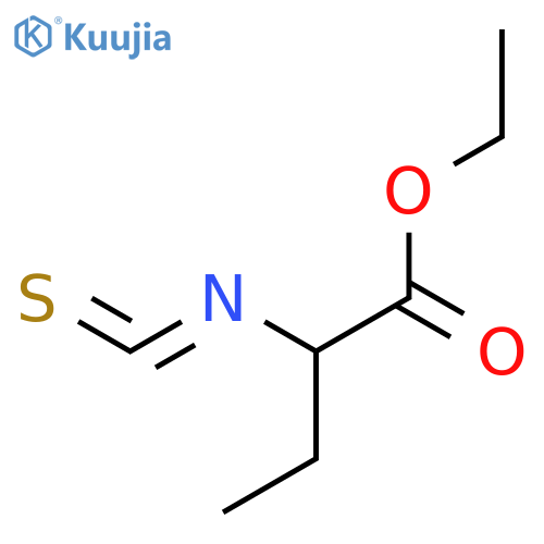 Ethyl 2-isothiocyanatobutanoate structure