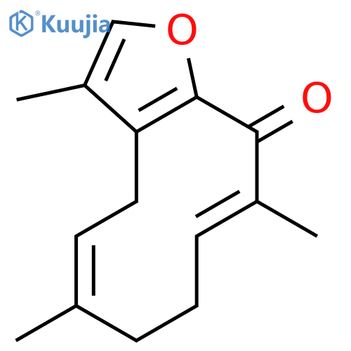 Furanocaulesone A structure