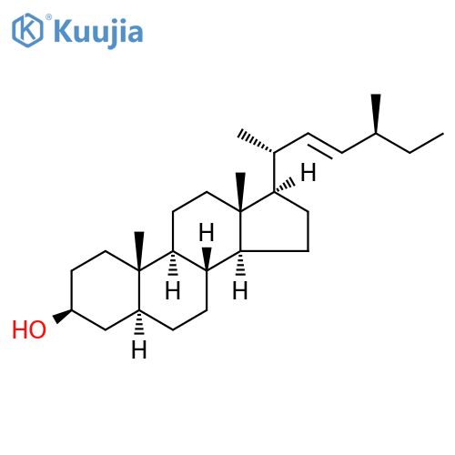 (3S,5S,8R,9S,10S,13R,14S,17R)-17-[(1R,2E,4S)-1,4-dimethylhex-2-en-1-yl]-10,13-dimethylhexadecahydro-1H-cyclopenta[a]phenanthren-3-ol (non-preferred name) structure