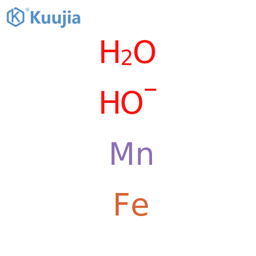 Iron manganese hydroxide oxide structure