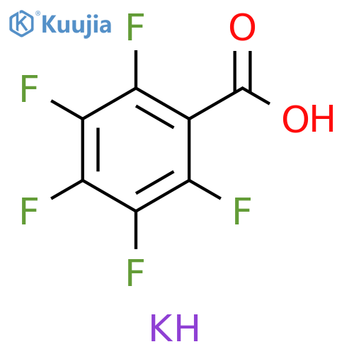 POTASSIUM PENTAFLUOROBENZOATE structure