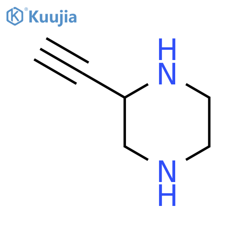 2-ethynylpiperazine structure