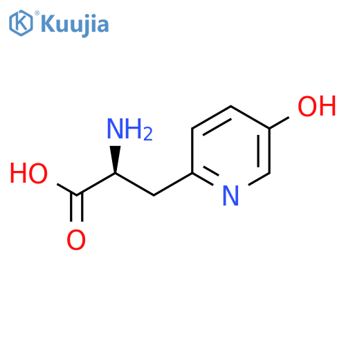 2-Pyridinepropanoicacid, a-amino-5-hydroxy-, (aS)- structure