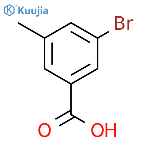 3-Bromo-5-methylbenzoic acid structure