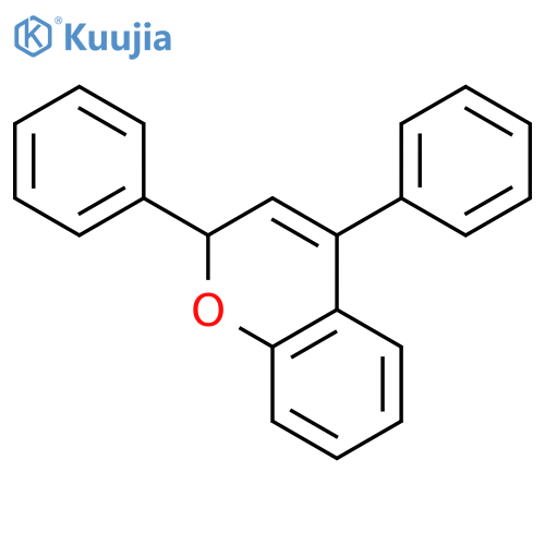 2H-1-Benzopyran, 2,4-diphenyl- structure
