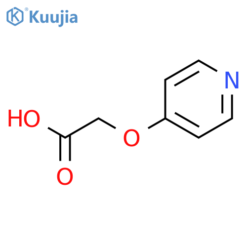 2-(Pyridin-4-yloxy)acetic acid structure
