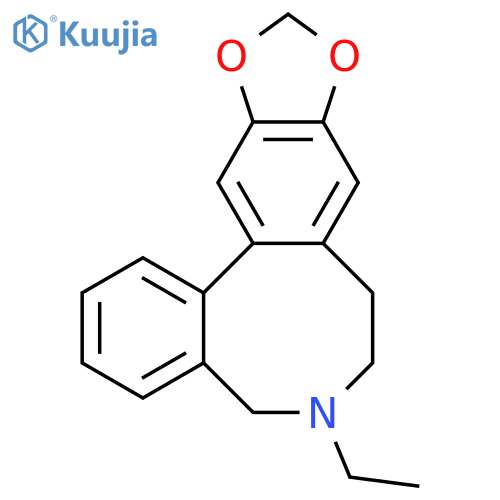 [1,3]Benzodioxolo[5,6-e][2]benzazocine, 6-ethyl-5,6,7,8-tetrahydro- structure
