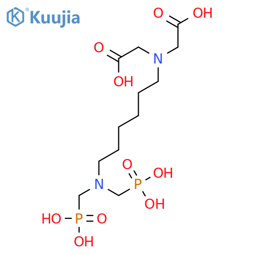 Glycine, N-[6-[bis(phosphonomethyl)amino]hexyl]-N-(carboxymethyl)- structure