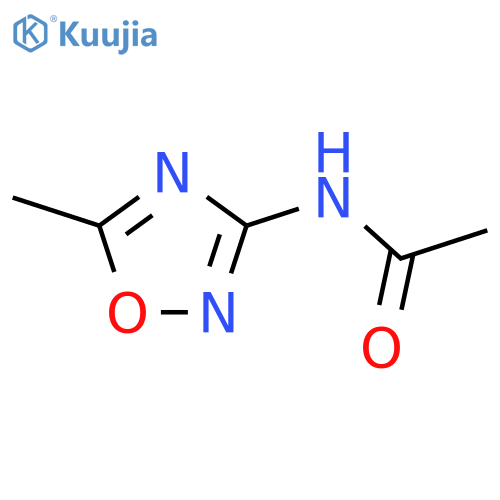 N-(5-Methyl-1,2,4-oxadiazol-3-yl)acetamide structure