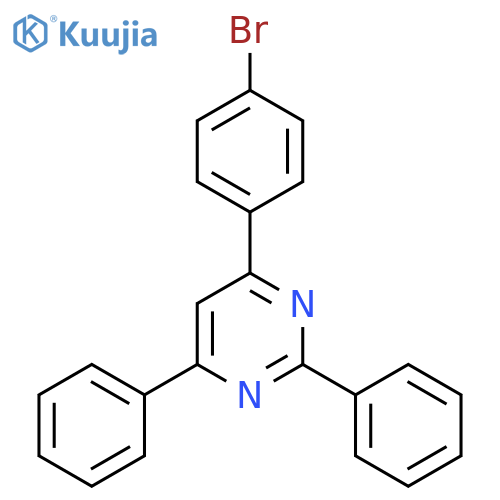 4-(4-Bromophenyl)-2,6-diphenylpyrimidine structure