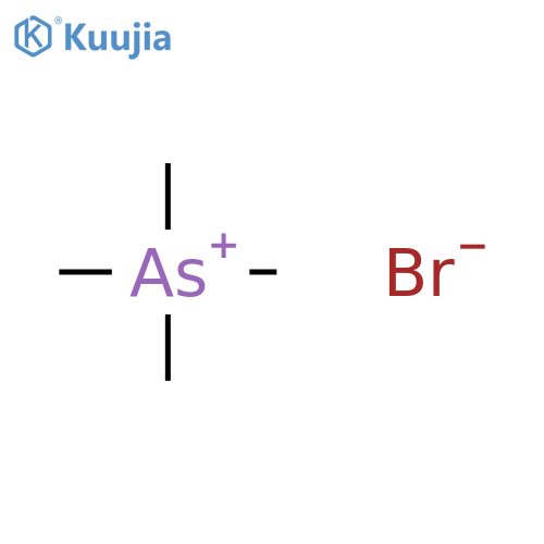 Tetramethylarsanium bromide structure