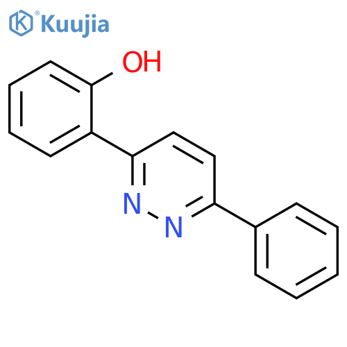 2-(6-phenyl-3-pyridazinyl)-Phenol structure