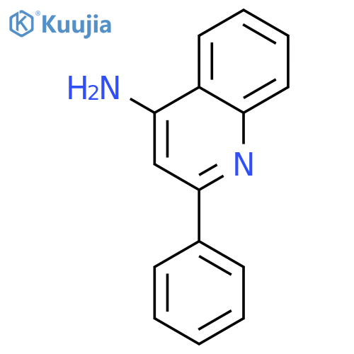 2-Phenylquinolin-4-amine structure