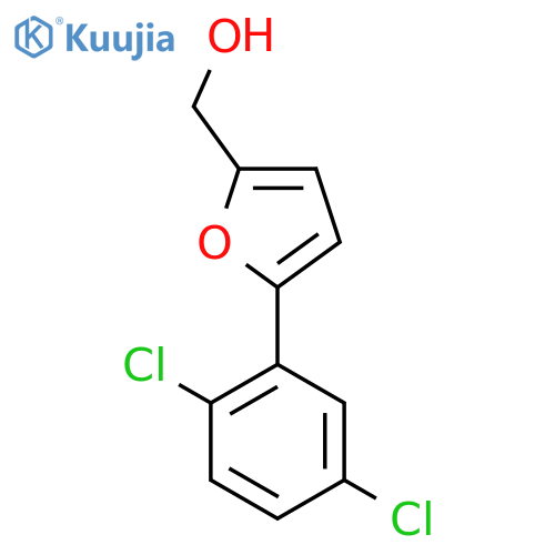 [5-(2,5-Dichlorophenyl)furan-2-yl]methanol structure