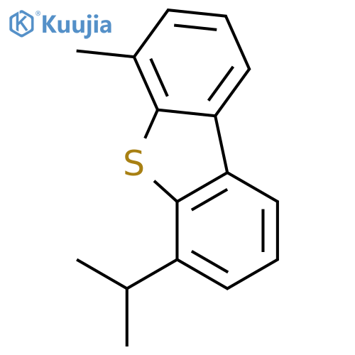 Dibenzothiophene, 4-methyl-6-(1-methylethyl)- structure