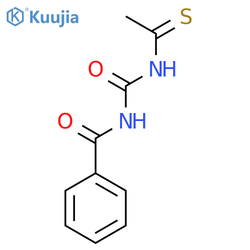 Benzamide, N-[[(1-thioxoethyl)amino]carbonyl]- structure
