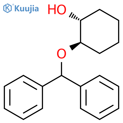 Cyclohexanol, 2-(diphenylmethoxy)-, (1R,2R)-rel- structure