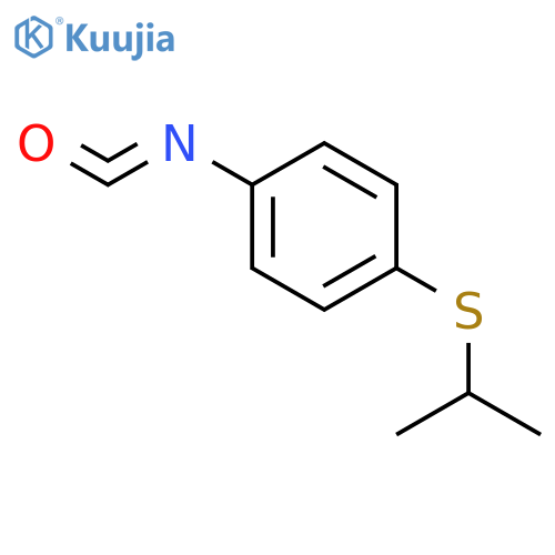 Benzene, 1-isocyanato-4-[(1-methylethyl)thio]- structure