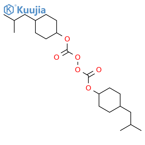 PEROXIDE, BIS[[[4-(2-METHYLPROPYL)CYCLOHEXYL]OXY]CARBONYL] structure