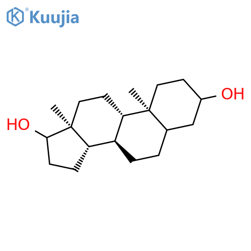 5β-Androstane-3α,17α-diol structure