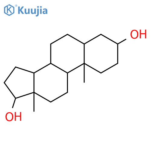 5α-Androstan-3β,17α-diol structure