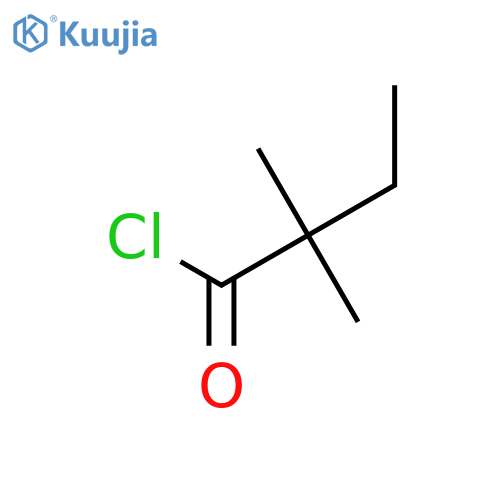 2,2-Dimethylbutanoyl Chloride structure