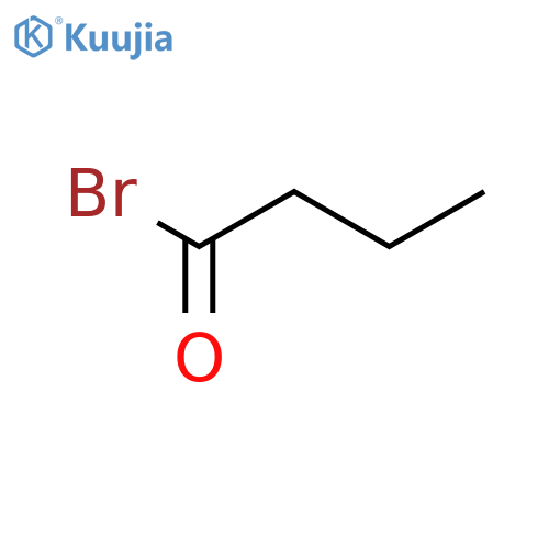 Butanoyl bromide structure