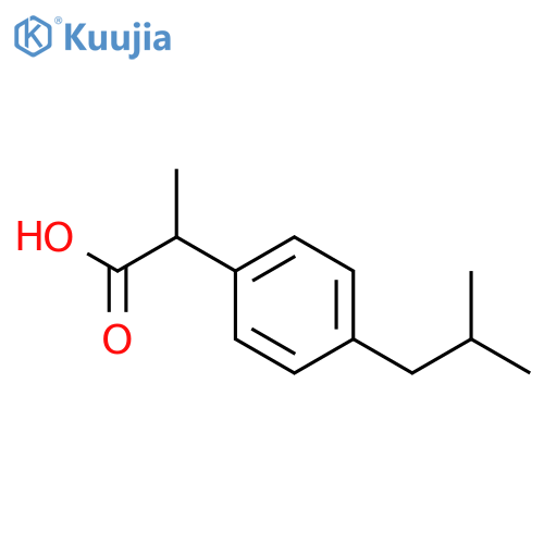 Ibuprofen structure