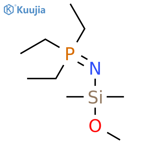 Silanamine, 1-methoxy-1,1-dimethyl-N-(triethylphosphoranylidene)- structure