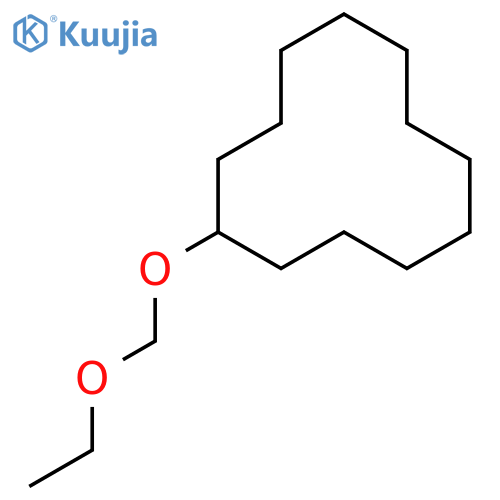 Cyclododecane,(ethoxymethoxy)- structure