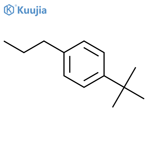 Benzene, 1-(1,1-dimethylethyl)-4-propyl- structure
