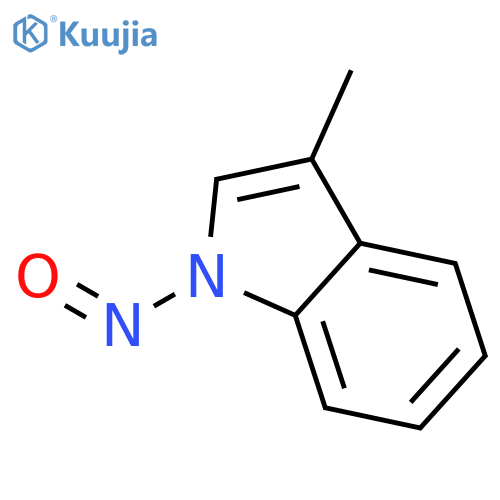 1H-Indole, 3-methyl-1-nitroso- structure
