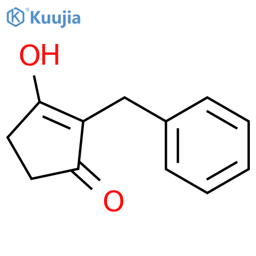 2-CYCLOPENTEN-1-ONE, 3-HYDROXY-2-(PHENYLMETHYL)- structure