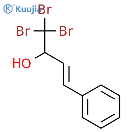 3-Buten-2-ol, 1,1,1-tribromo-4-phenyl- structure