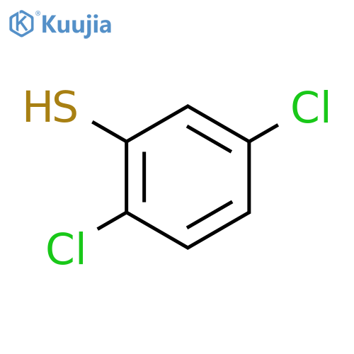 2,5-Dichlorobenzenethiol structure