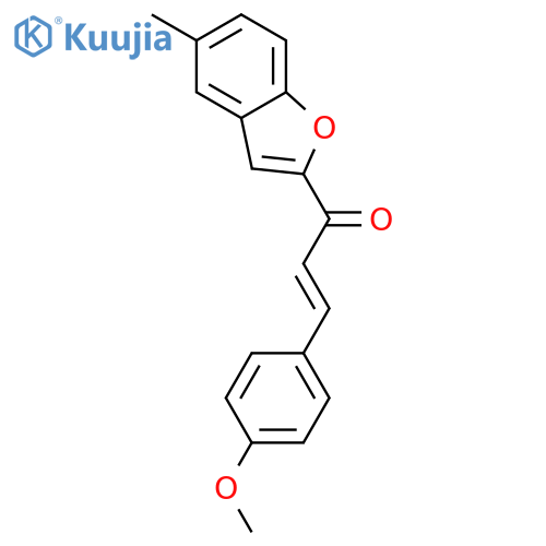 2-Propen-1-one, 3-(4-methoxyphenyl)-1-(5-methyl-2-benzofuranyl)- structure