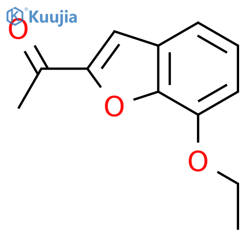 1-(7-ethoxy-1-benzofuran-2-yl)ethan-1-one structure