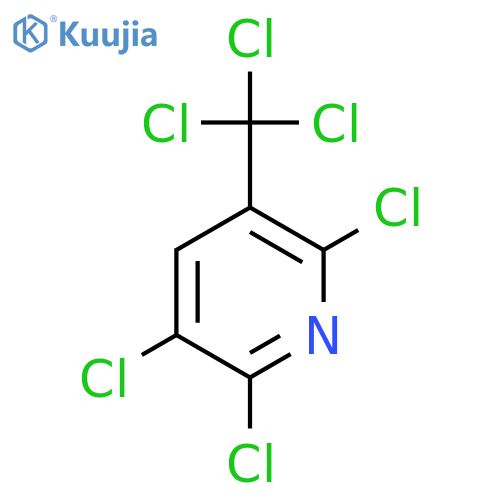 2,3,6-trichloro-5-(trichloromethyl)pyridine structure