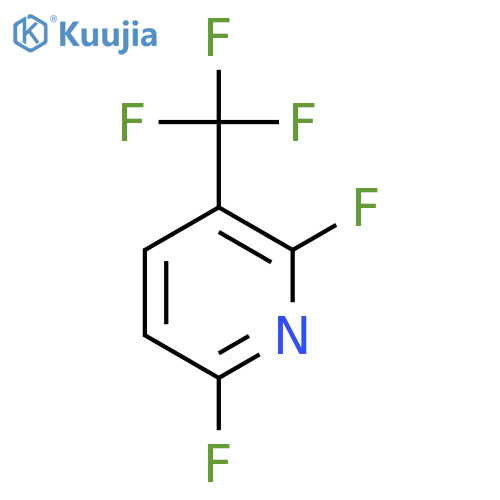 2,6-Difluoro-3-(trifluoromethyl)pyridine structure