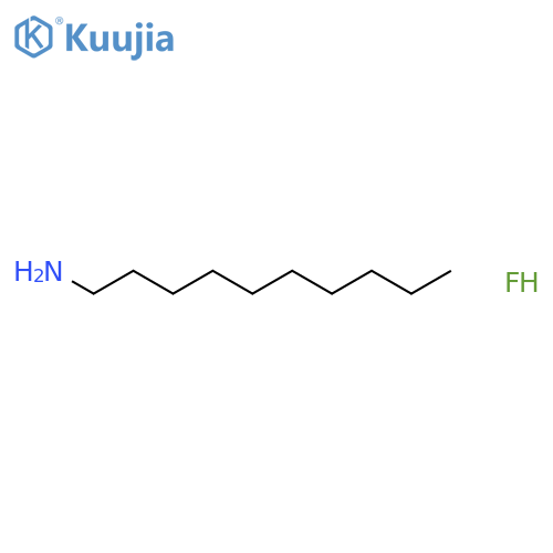 1-DECANAMINE, HYDROFLUORIDE structure