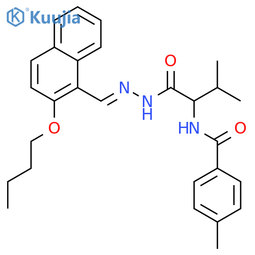 2,7-Naphthalenedisulfonicacid, 3-hydroxy-4-[2-(4-nitrophenyl)diazenyl]- structure