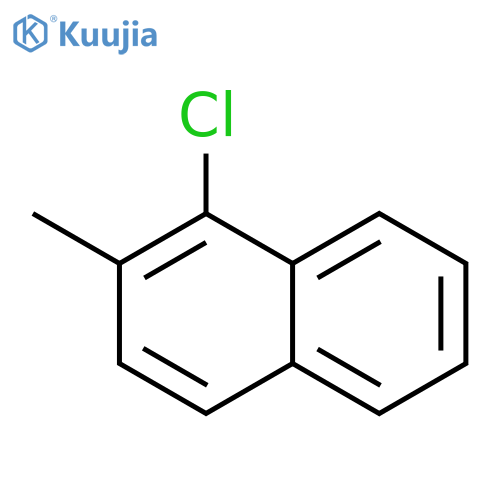 Naphthalene,1-chloro-2-methyl- structure