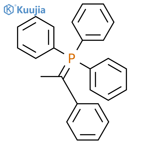 Phosphorane, triphenyl(1-phenylethylidene)- structure