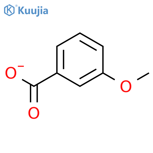 3-Methoxybenzoic acid structure